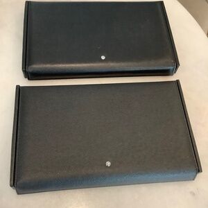 Mont Blanc Leather 8pc cases